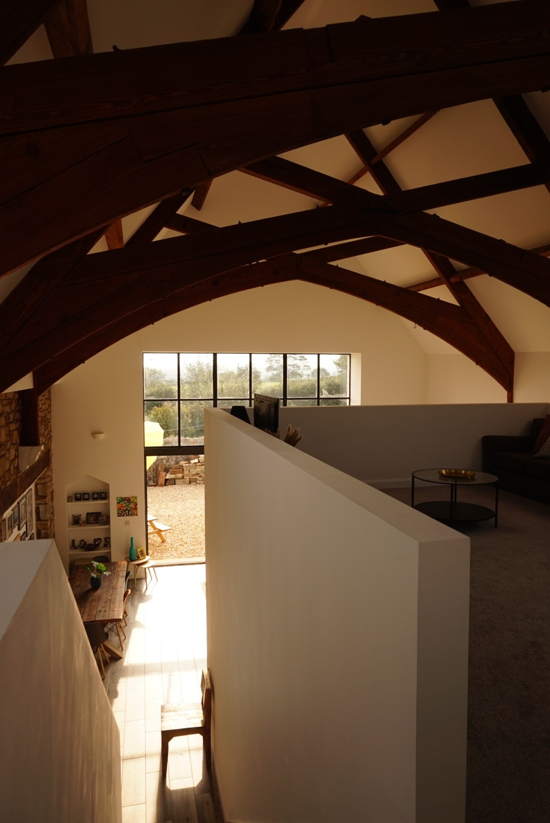 Red Raven Design project — barn conversion mezzanine level
