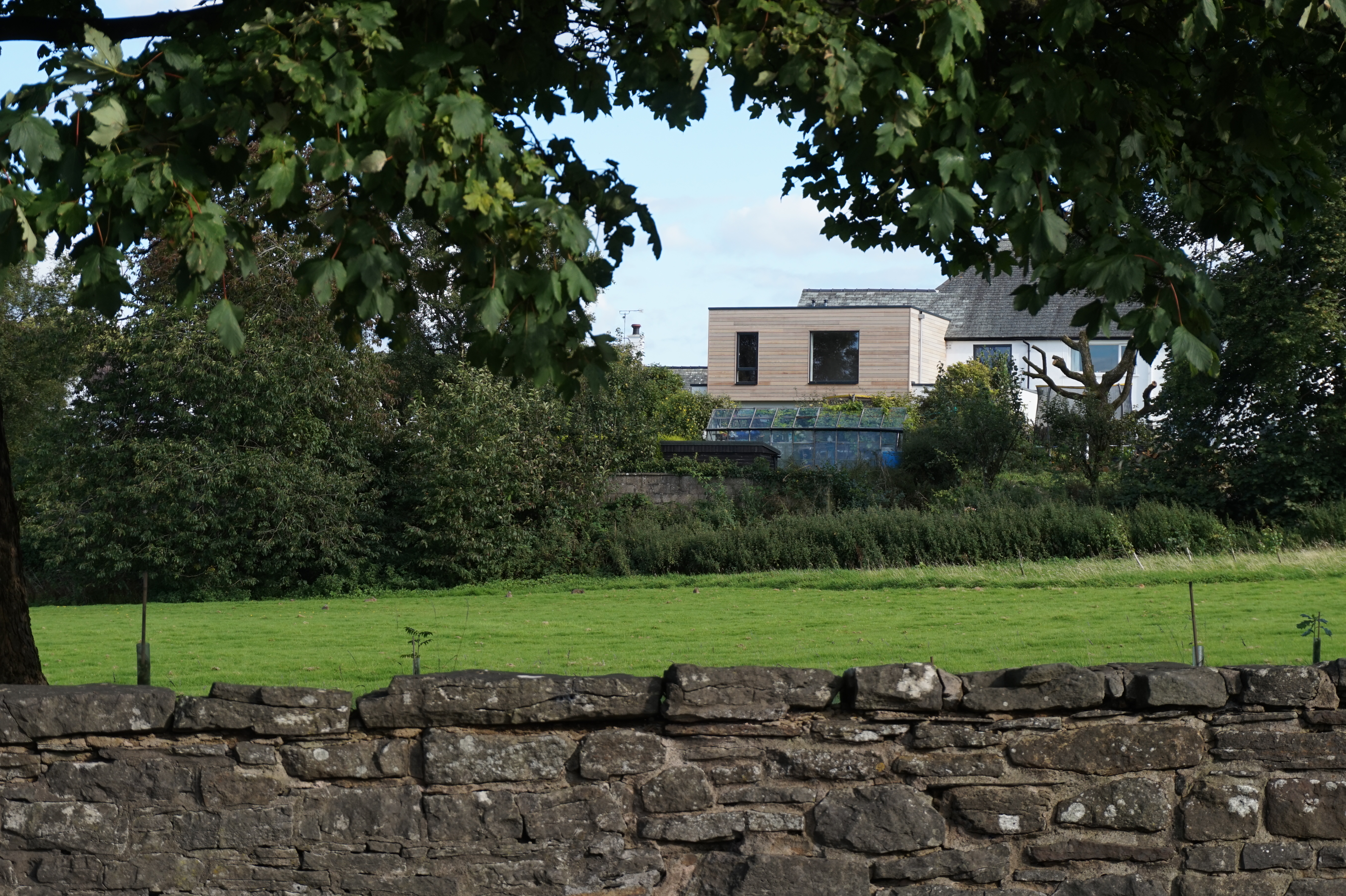 Red Raven Design project — extension with field view, Cumbria