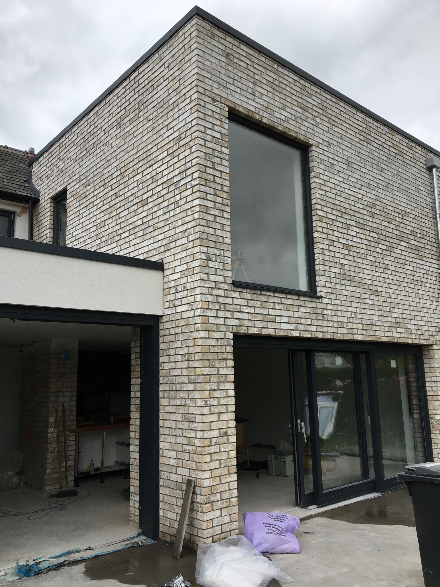Red Raven Design project — Gills House brick corner detail