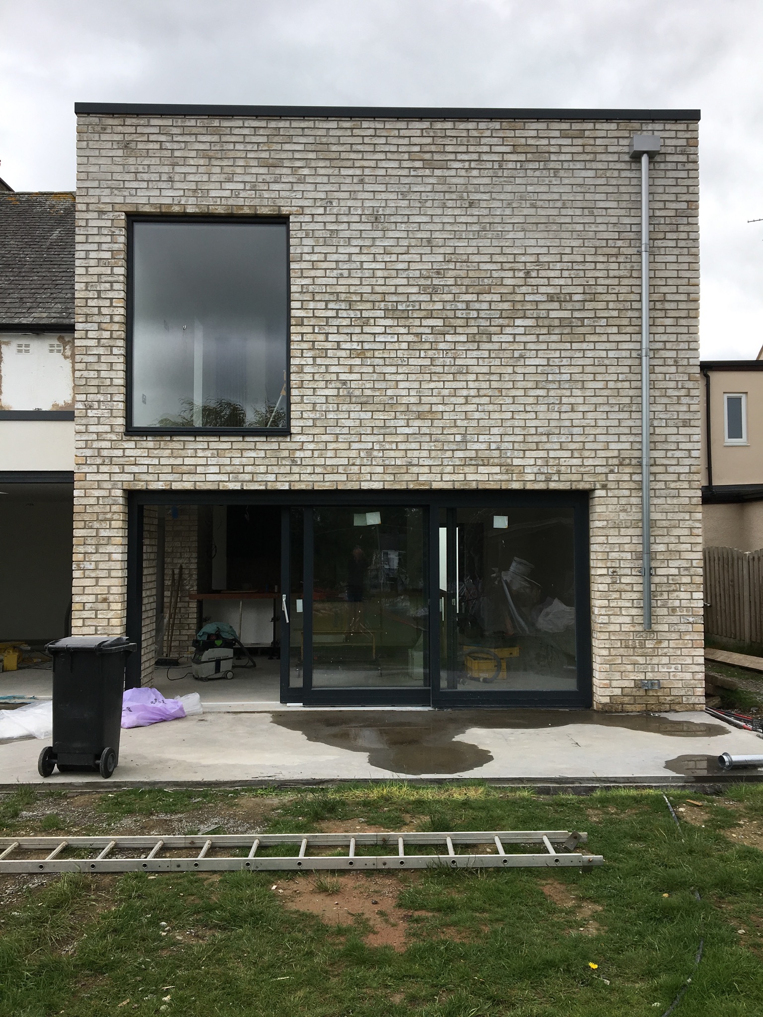 Red Raven Design project — Gills House rear elevation, brick