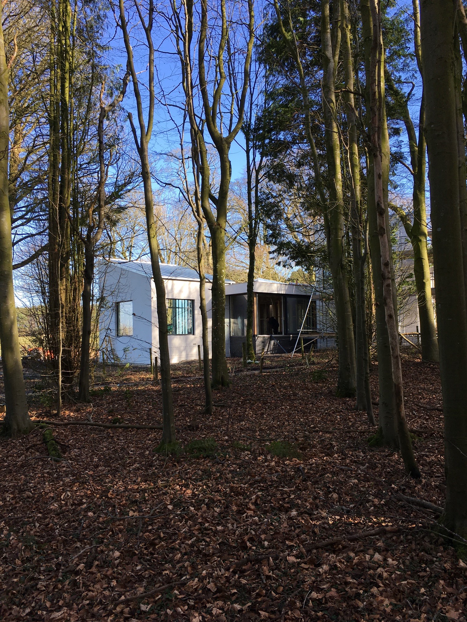 Red Raven Design project — Gills House under construction