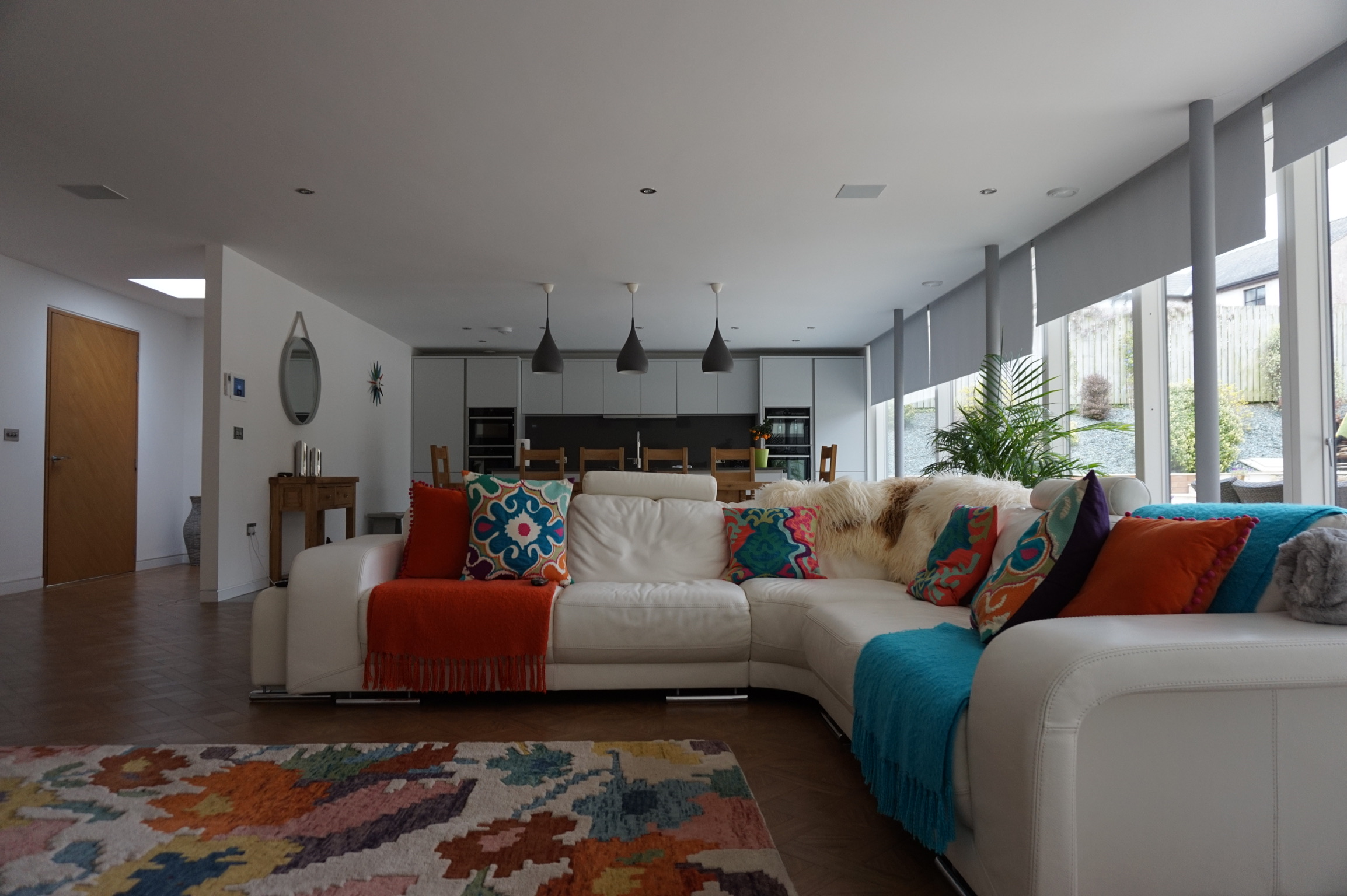 Red Raven Design project — house under construction, Cumbria
