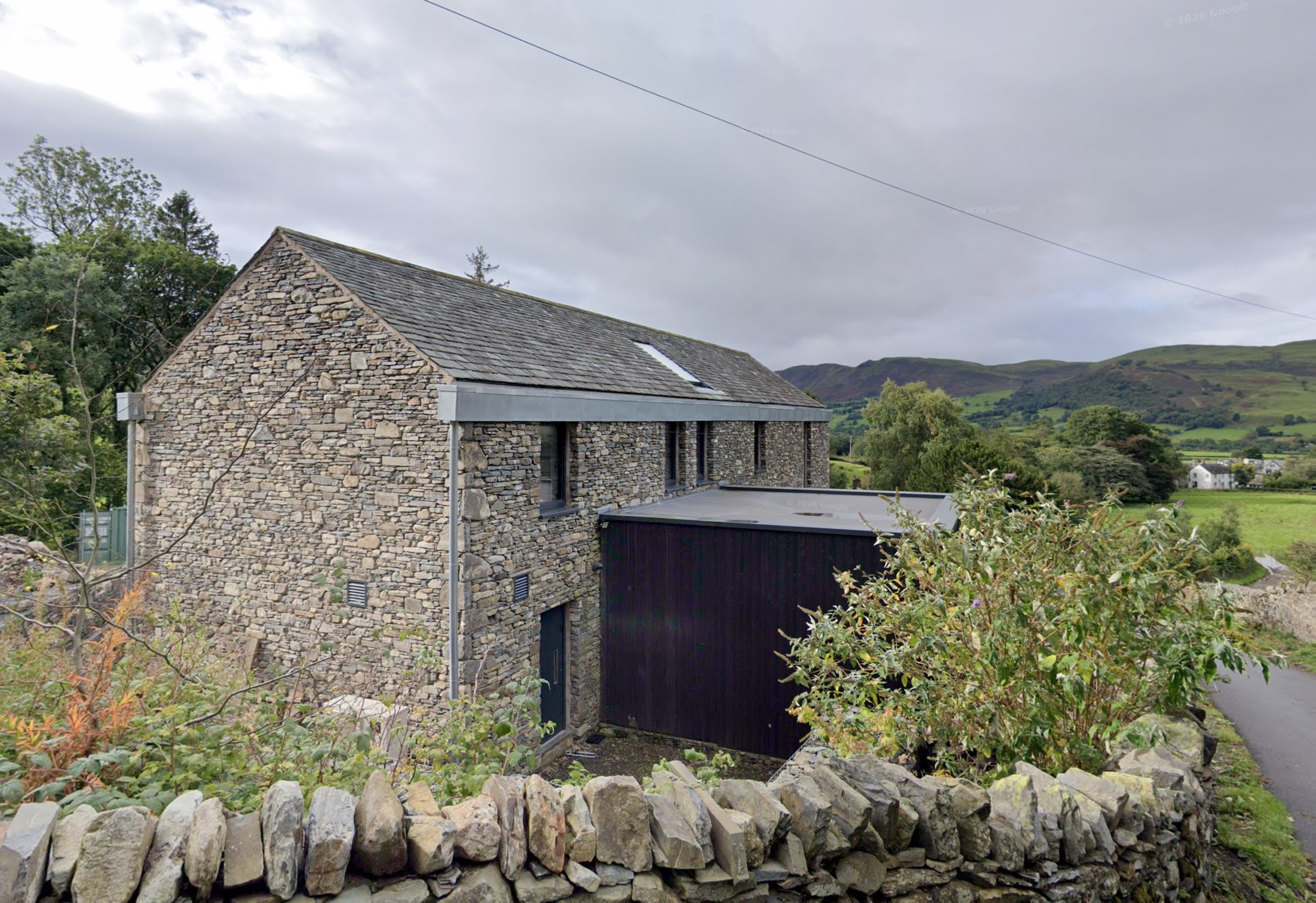 Red Raven Design project — Tenters, gable and garden view
